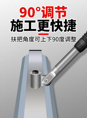 混土大抹子18081整平抹收光水泥路面推拉小抹凝子刮平抹平杆器加