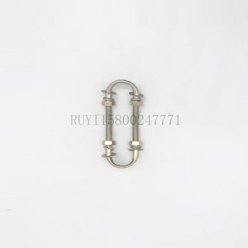 挖机配件小松PC200-6-7-8挖掘机油管卡箍扣 小臂油缸抱箍 U型卡扣