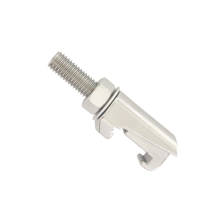 304不锈钢真空卡钳螺栓iso法兰夹具固定器卡子螺钉勾头C型卡扣M12