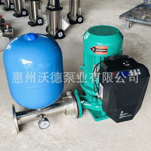 智变频恒立式泵3KW能单泵背负供水加压增压泵式压压XVO力罐旁通机