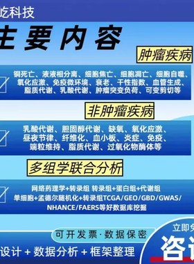生信分析代做lncRNA/circRNA-miRNA-mRNA ceRNA网络构建