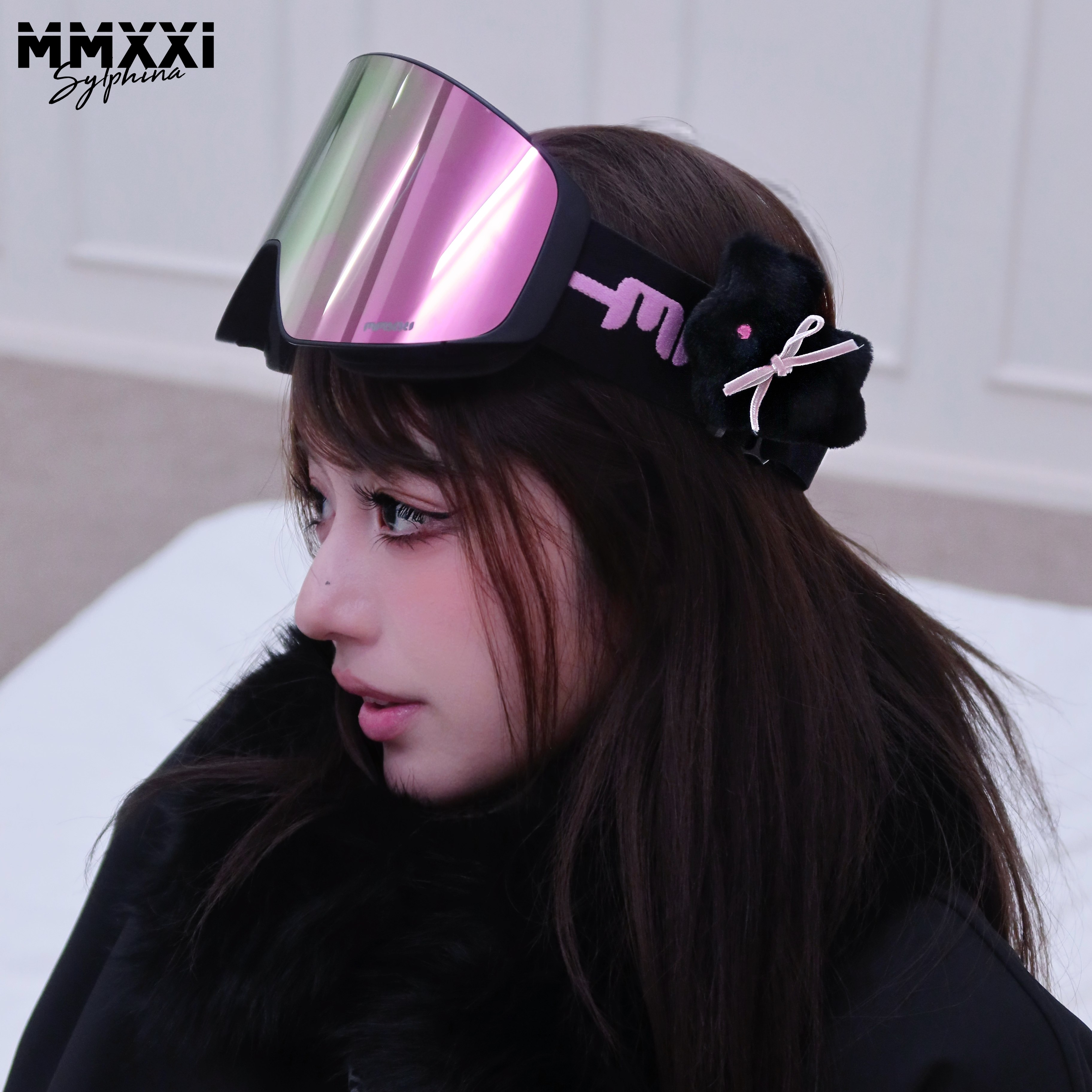 滑雪镜MMXXi【梦幻变装】磁吸滑雪镜双层防风防雾雪地专业护目镜