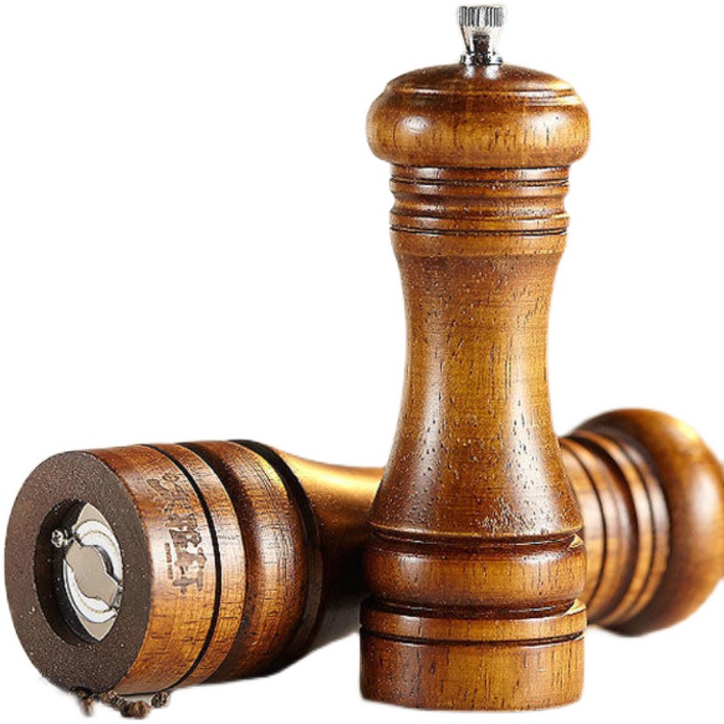 胡椒研磨器手动现磨胡椒粉撒盐神器海盐花椒黑胡椒粒研磨瓶胡椒罐