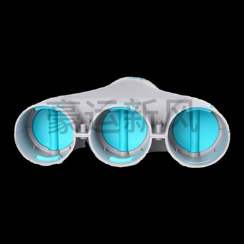 新风系统PE管防脱口分支器带锁闭阀U形三通四通接头接口配件大全