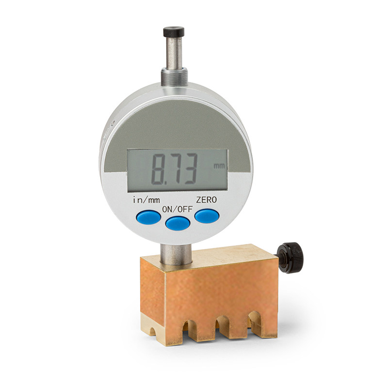 吉他弦距测量数显弦距百分表纯铜琴弦尺民谣电吉他乐器测量工具