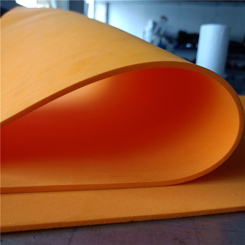 包邮 橘黄高弹EVA刀模泡棉弹垫激光刀模不干胶印刷刀板橘红色泡棉
