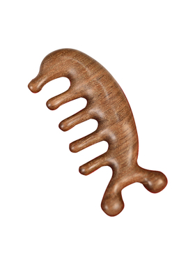 绿檀家用头部经络气垫梳按摩大梳子女长发专用静电脱发气囊木梳子