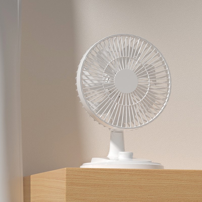 羽晴USB风扇可调速大风量静音办公桌面宿舍卧室小清晰台扇桌面扇