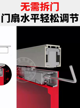 木制移门吊轮吊轨侧挂件吊趟门吊件吊滑吊门推拉门吊码微缝