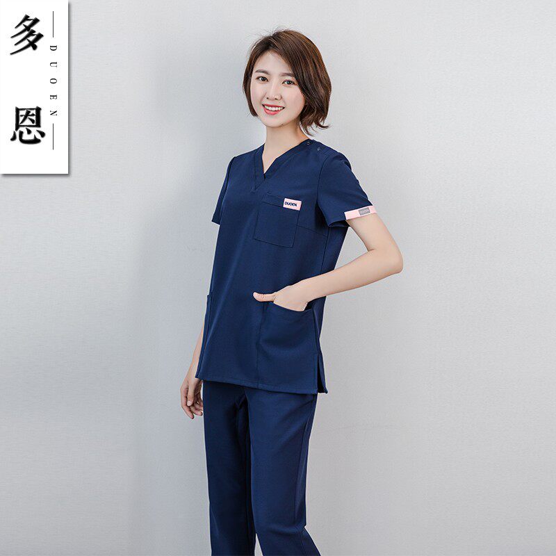 多恩口腔医生工作服医美洗手衣牙科护士服秋手术衣刷手服分体长袖