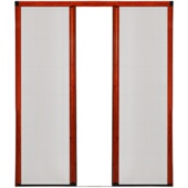 定制无轨折叠纱门隐形防蚊门推拉伸缩风琴式 可拆洗通风纱门免打孔