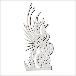 网红西瓜皮雕刻不锈钢模具KTV酒吧水果拼盘装饰 酒店盘饰围边包邮