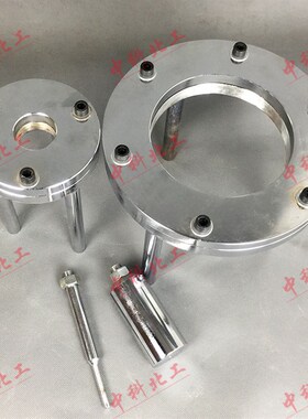 土工布材料顶破刺破装置电子万能试验机顶破夹具刺破夹具穿破装置
