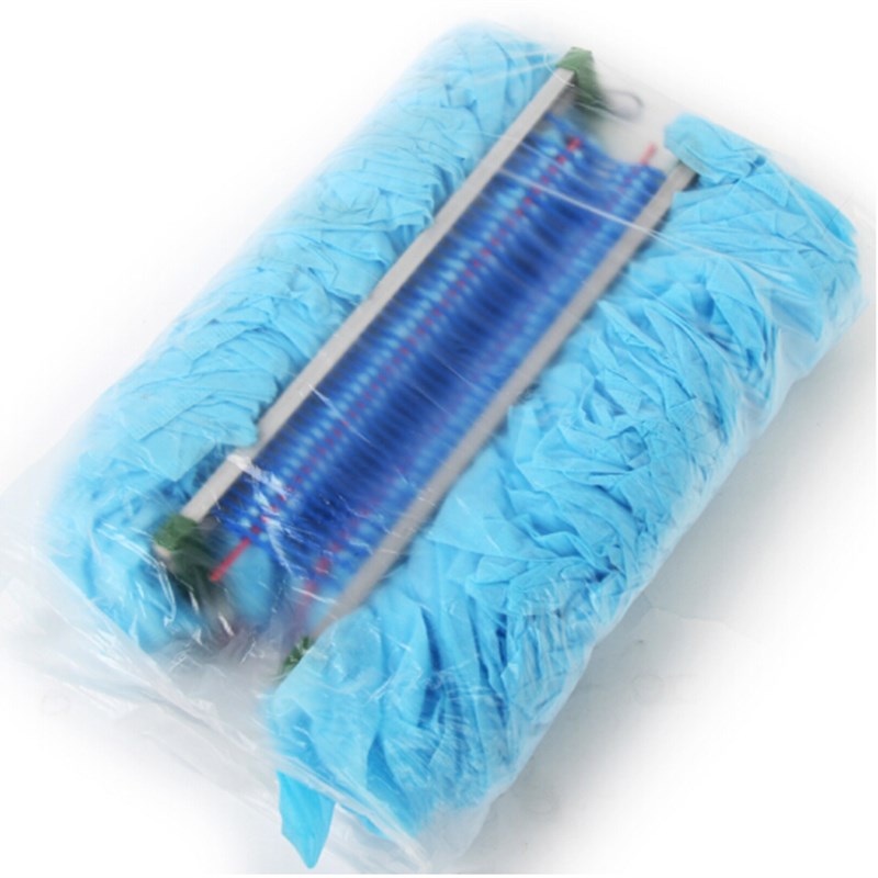 SJ--X801-100-XT拖拉式自动鞋套机机器专用鞋套防水防尘塑料鞋套