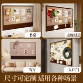 免打孔毛毡板照片墙背景板房间创意装 饰幼儿园展示墙相片墙宿舍墙