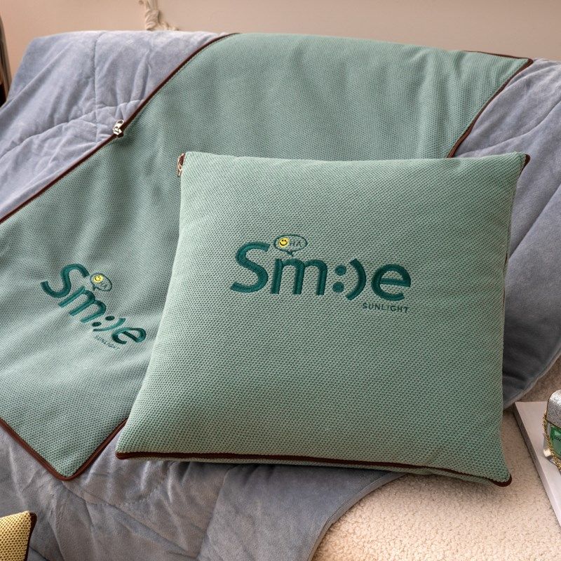 加厚水晶绒抱枕被子两用二合一午休枕头被汽车靠枕办公室午睡毯子,居家布艺,抱枕被,淘宝优惠券,粉丝福利购,淘宝优惠卷