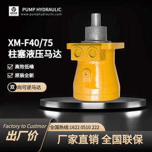 吊車用液壓馬達XM ZM40徐工軸向柱塞泵XM F75F ZM75高壓油泵 F40L