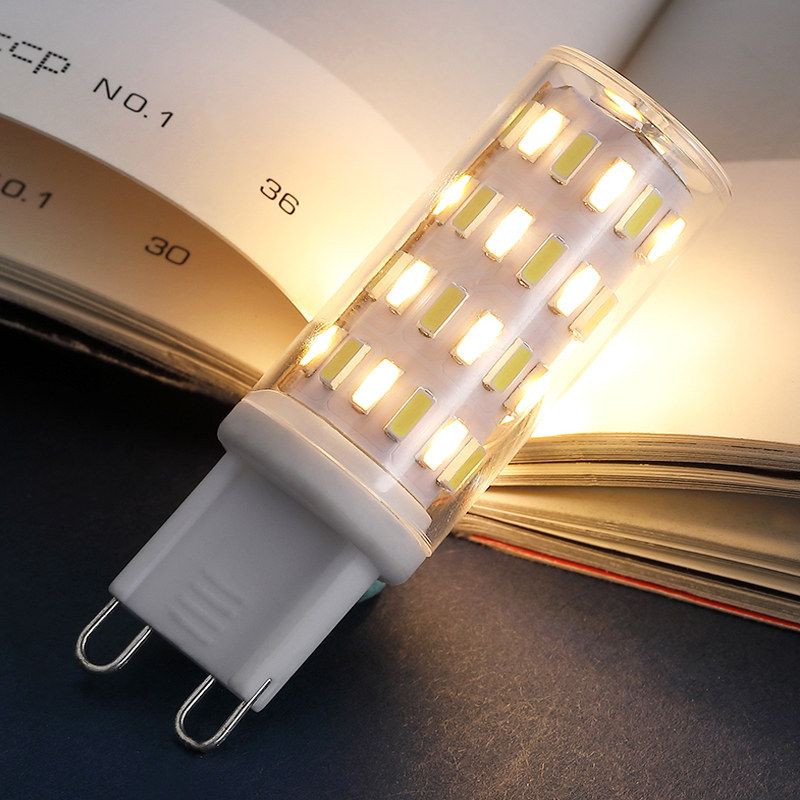 超亮led节能灯泡E14E27螺口12W家用三色变光暖光白光G9G4光源灯芯