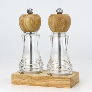 调味瓶罐透明胡椒磨亚克力胡椒磨透明胡椒磨碾磨器调手动金德盐花