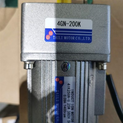 25W 三相220V380V齿轮减速电机4IK25GN-S台力微型电机41K25GN-S3