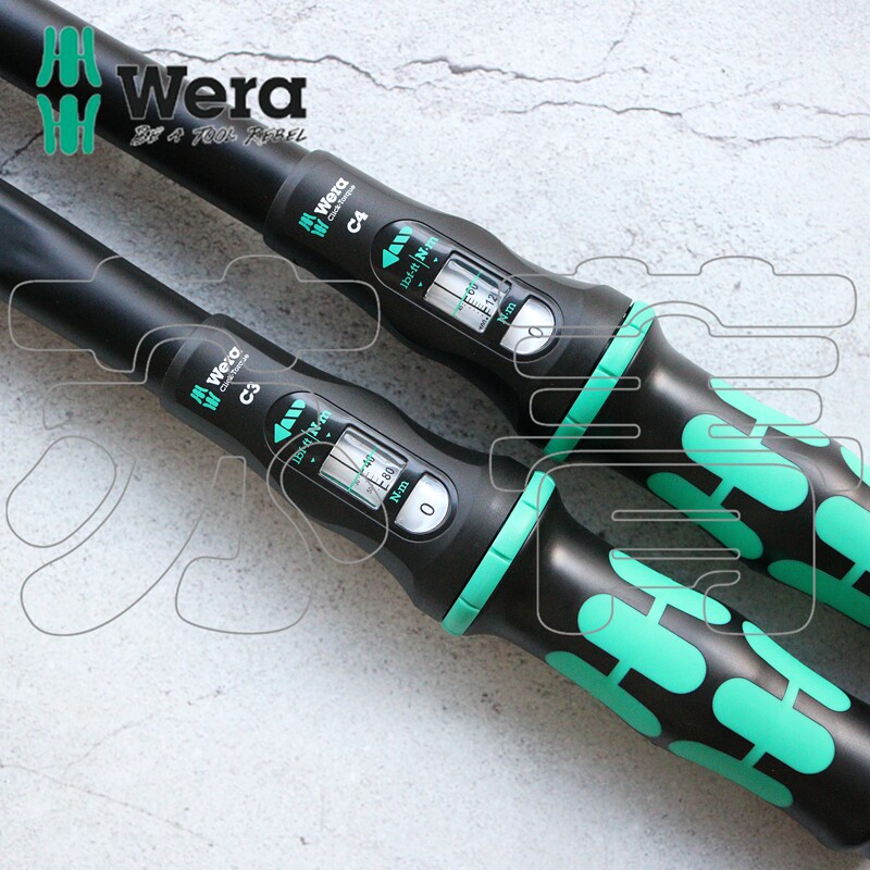 德国Wera维拉 Click-Torque C1/C2/C3/C4拨杆换向棘轮扭力扳手1/2
