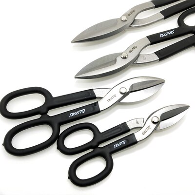 台湾ALLPRO阿波罗铁皮剪AP01414寸美式白铁剪不锈钢板专用剪切刀