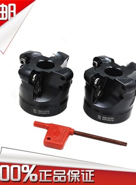 促销数控铣刀盘黑色1605日立R8圆鼻面铣刀头TRS 8R63-80-22厚刀片