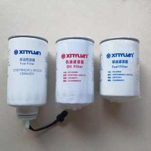 T303发动机机油柴油水滤清器保养件滤芯 B75 新源胶轮式 挖掘机新款