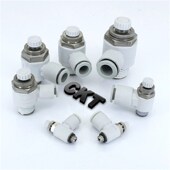 调速阀 SMC型CKT气动节流阀AS系列AS1201F 2201F 流量调节阀手阀