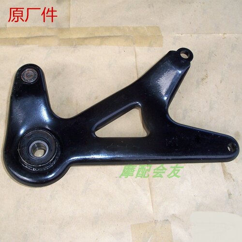 GY6-125豪迈摩托车仿鬼火巧格大公主WH100双减震三角连接板支架