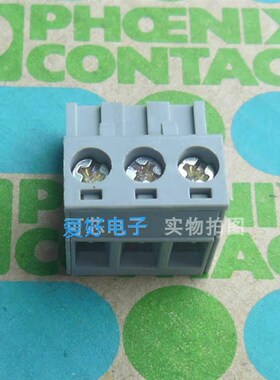 BCP-508-3 GY 菲尼克斯品牌 5.08MM 3P 灰色插头 5435734接线端子