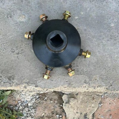 新型富华桥轴头套筒122MM124MM通用气动大风炮专用套筒拆卸防打滑