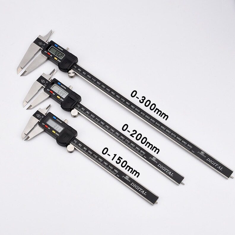 直销上量数显游标卡尺0-150mm0-300不锈钢精度电子数显卡尺0-200m