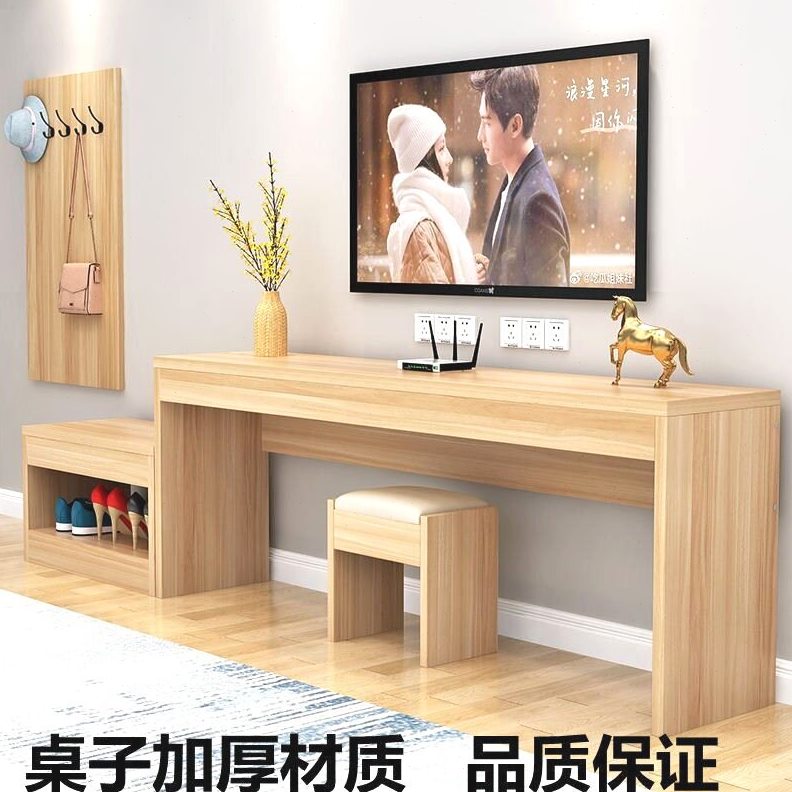 直销酒店宾馆电视柜行李柜组合现简约旅馆民宿标间全套桌子凳子