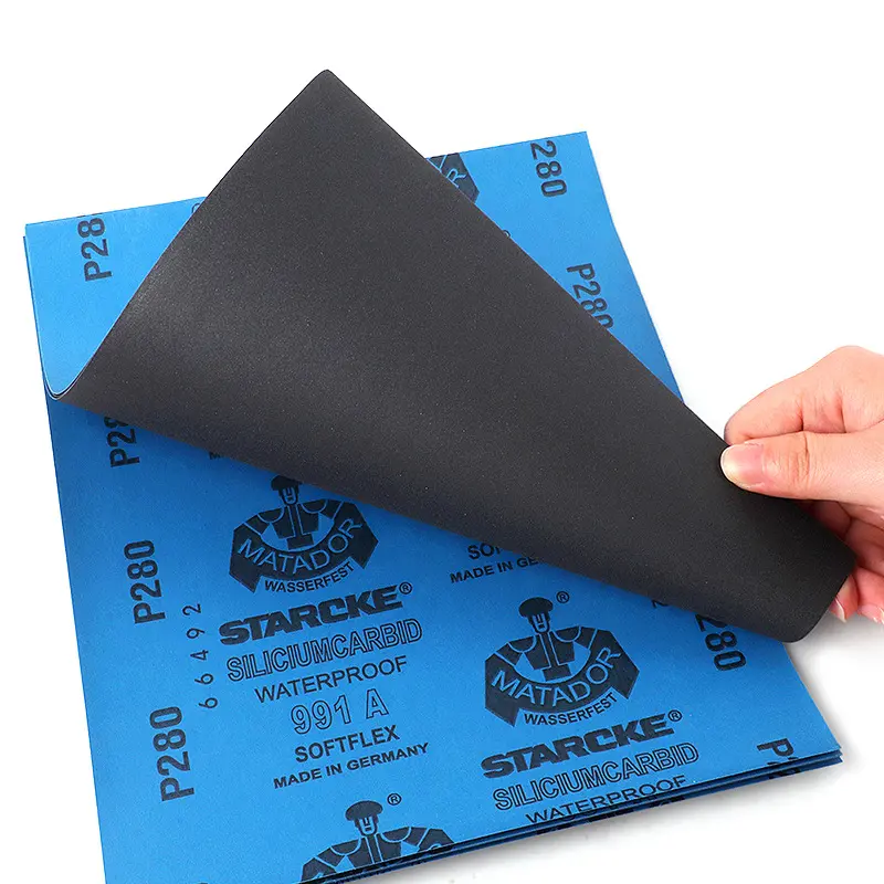 勇士干用砂纸水砂纸粗细砂280目-3000目首饰文玩零件表面打磨抛光
