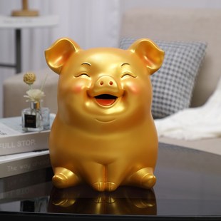 小猪存钱罐2025新款只进不出儿童男女孩大容量金猪储蓄罐创意礼物