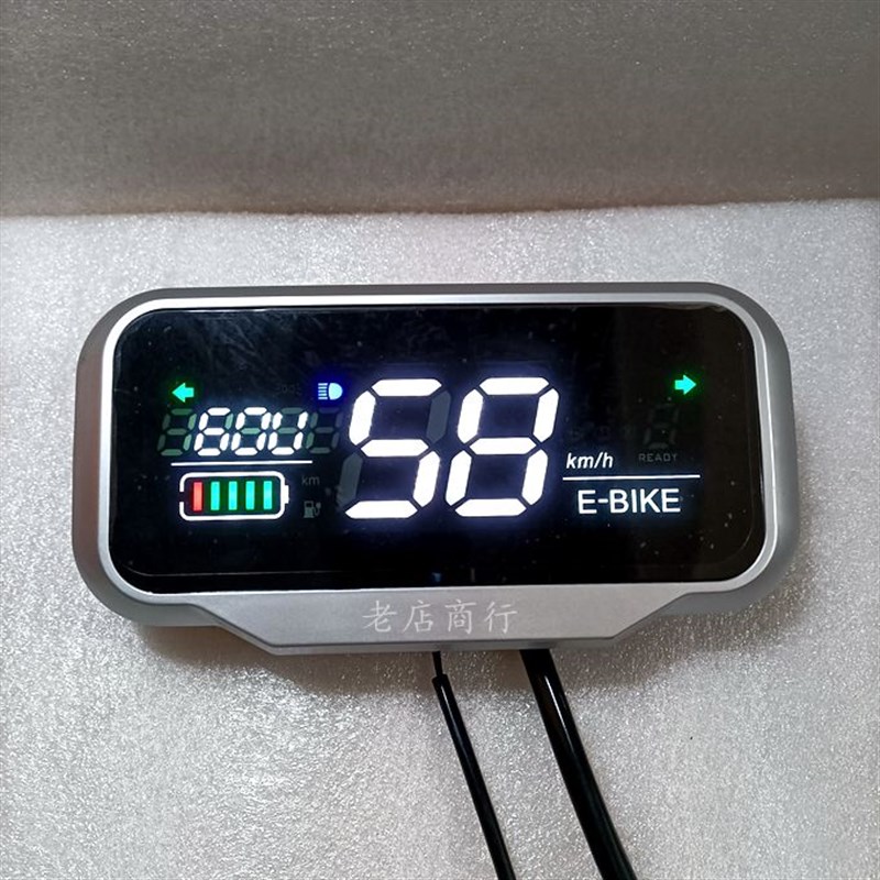 适用于深远T90电动车仪表盘改装通用大疆H1009多款式实时电压显示