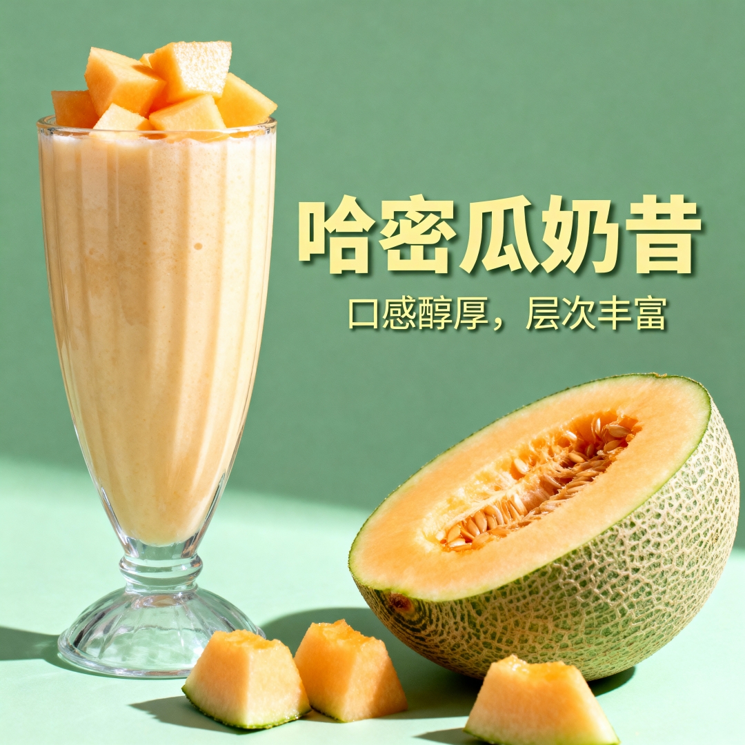 【囤货20瓶】哈密瓜奶昔风味饮料官方推荐丝滑果香浓郁年货送礼