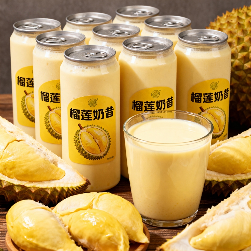 【囤货20瓶】榴莲奶昔风味饮料营养早餐整箱解腻秋冬果汁饮料饮品