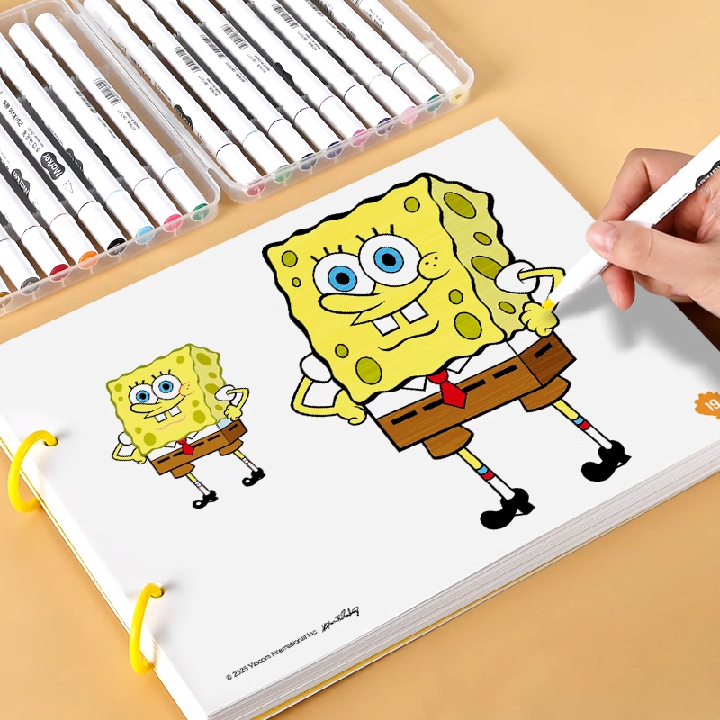 海绵宝宝涂色本画画本