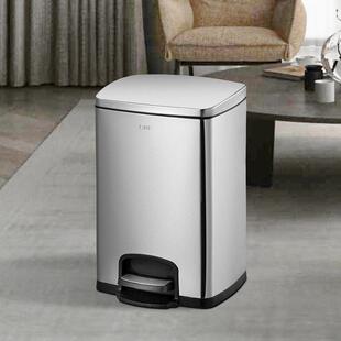 不锈钢脚踏垃圾桶客厅有盖厨房卫生间酒店餐饮咖啡厅办公室家商用