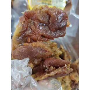 青岛脂渣庄户森于仁明肉脂渣即食压缩黑猪肉饼110g即墨特产猪油渣