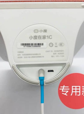 小度充电器线原装在家1C/1s/4G/NV6101智能音箱电源适配器带屏音响X8/X10/T8/T10/Air/X6小杜12V2A充电线正品