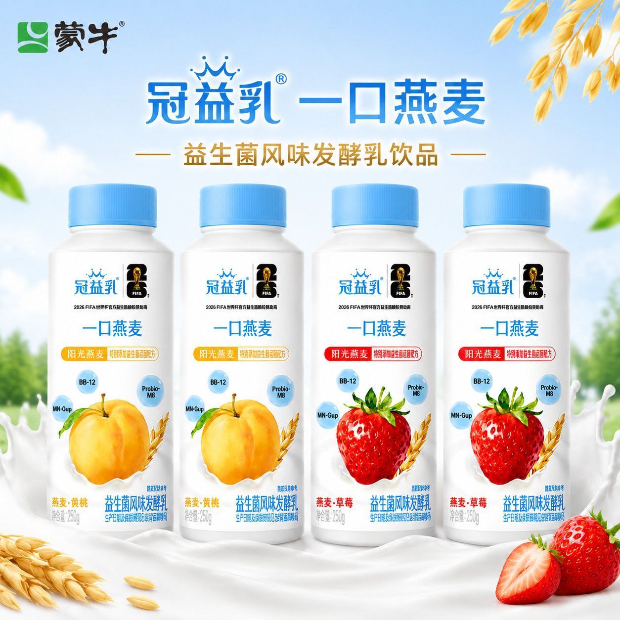 【蒙牛】冠益乳益生菌低温250低温酸奶