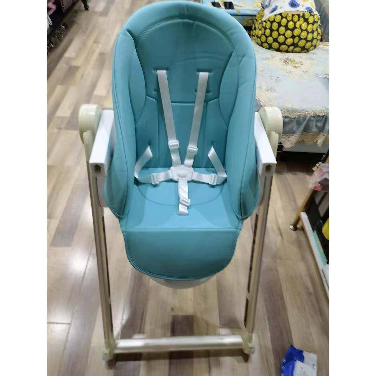 pouch K20儿童餐椅PU坐垫防水五点安全带绑带替换座垫配件适合