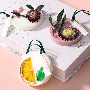 圣诞环衣柜衣橱香薰片卧室家用除味香氛挂件 「永生花」香薰蜡片
