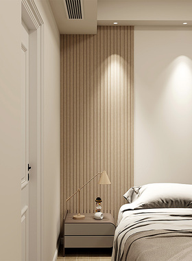 墙面墙角装饰遮丑房间卧室布置电视背景墙毛毡墙贴格栅板软包自粘