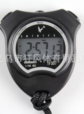 天福TF307秒表 单排5位秒表(大字)跑步田径计时器大屏数字电子