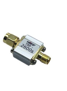 2600MHz WiMAX专用SAW带通滤波器,1dB 通带 2555-2655MHz,SMA接