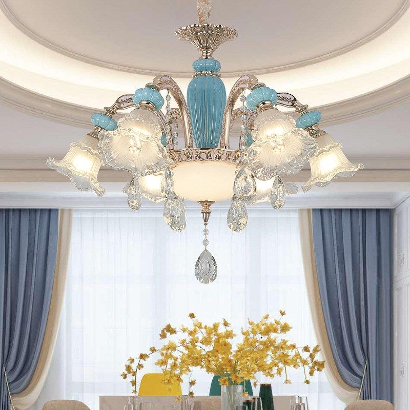 欧式吊灯大气锌合金客厅灯奢华餐厅简欧简约现代2020新款大厅吊灯,家装灯饰光源,客厅吊灯,淘宝优惠券,粉丝福利购,淘宝优惠卷